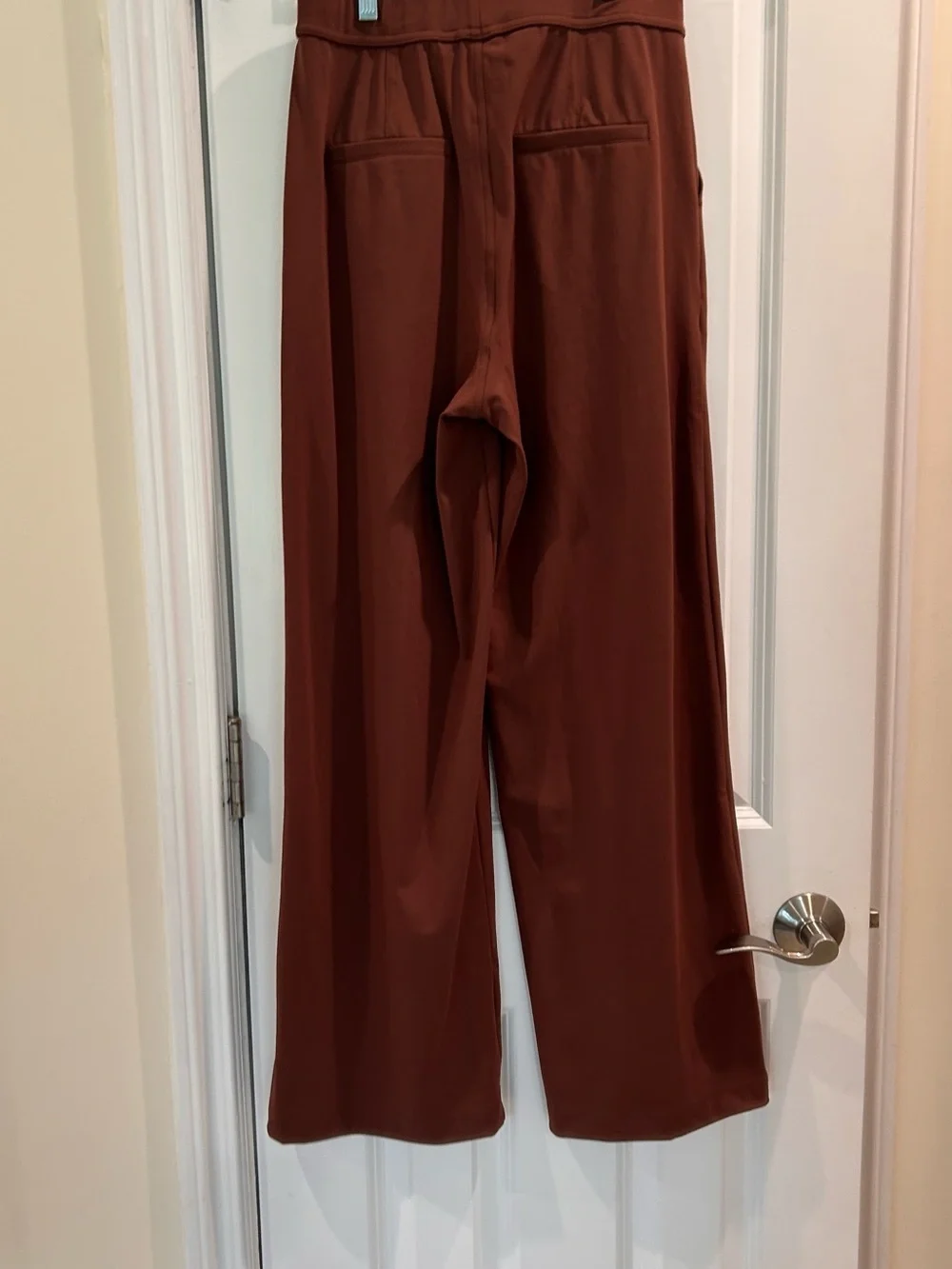 Halara Brown Wide Leg Athleisure Lounge Pants High Rise Comfy Soft Small